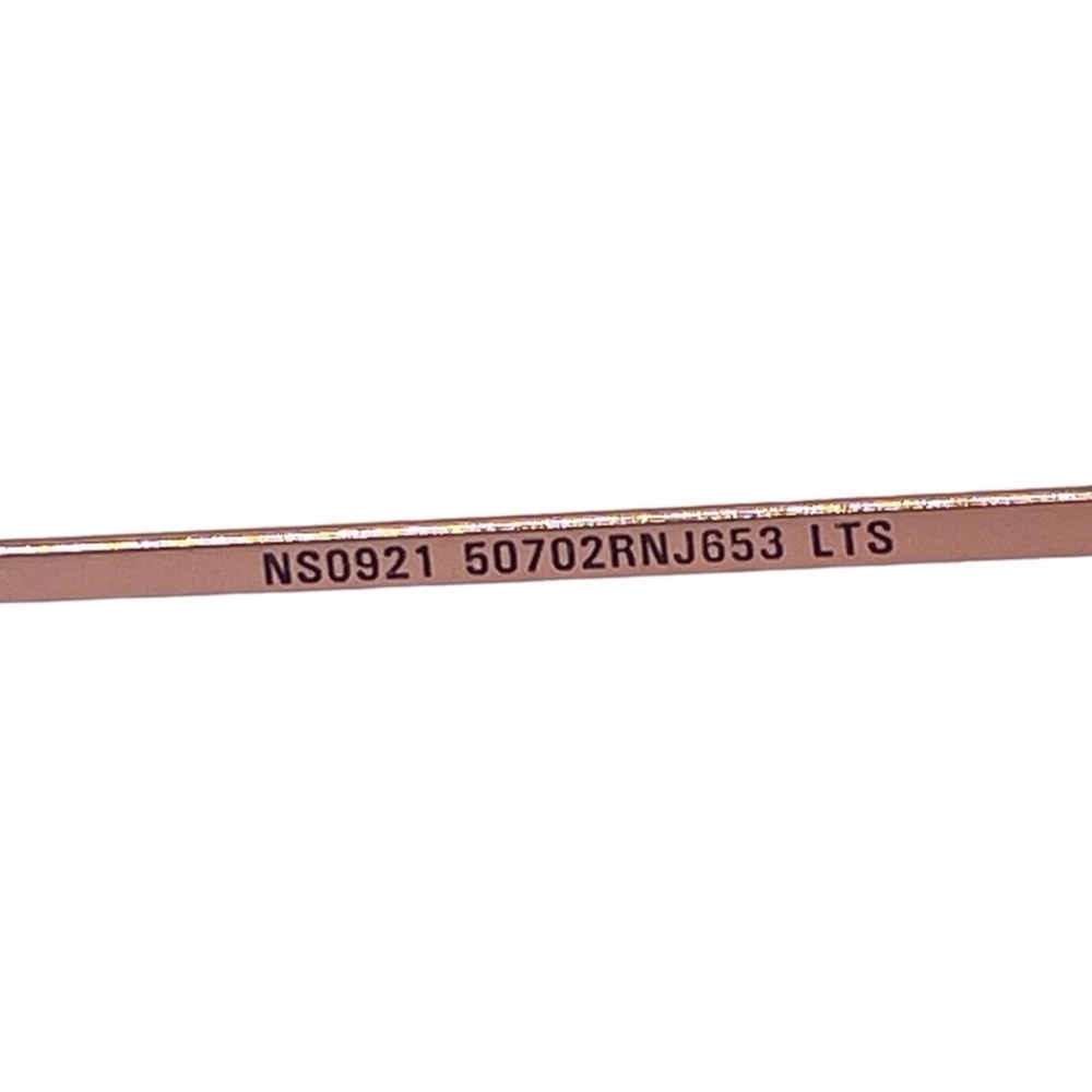 Nine West Rose Gold Metal Shield Sunglasses - Picture 12 of 12